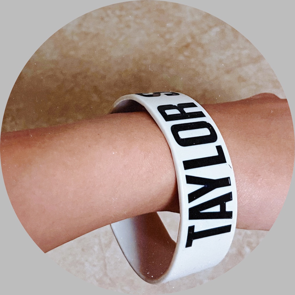 Taylor Swift Red Wrist Band 12$